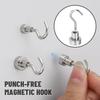10/5/1 Item Magnet Magnetic Hook Up Metal Iman Strong Keys Hanger Home Kitchen Bathroom Accessories Storage Tidy Garden Hooks