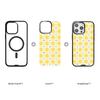 CASEEVO For iPhone 16 Pro Max Case Compatible with MagSafe TPU Acrylic Magnetic Phone Cover with Detachable Grid Backplate
