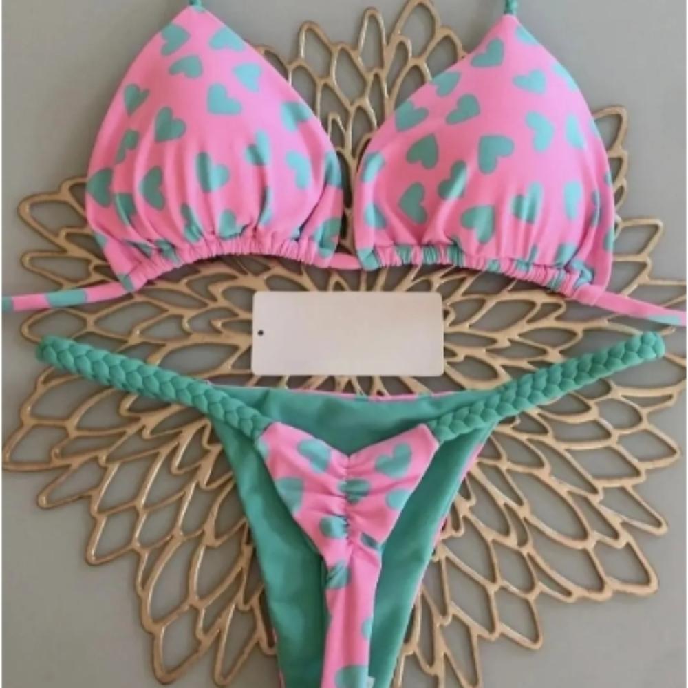 Bikini High Waist Swimsuit Sexy Thong Bikini Set Zebra Print Women Brazilian Swimwear Biquini Swim Bathing Suits Women