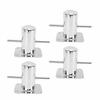 4PCS Cross Bit Bollard 316 Stainless Steel Boat Post Cross Deck Single Cross Bollard Mooring Cleat Bitt for Marine Yacht