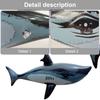 2 шт. Надувной акулий плот, мультяшный плот для бассейна для детей, игрушка для воды для сада, складной, герметичный, детский пляжный игровой сувенир