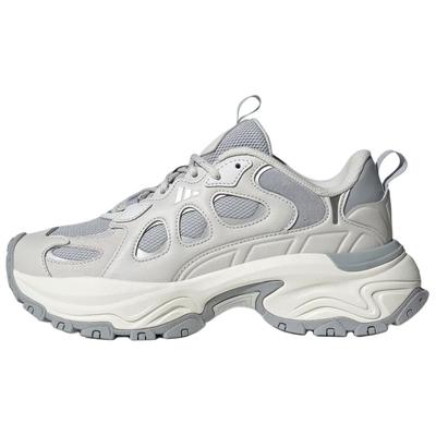 Амортизирующие Износостойкие Низкие Массивные Кроссовки Женские Серые Кроссовки JQ7620