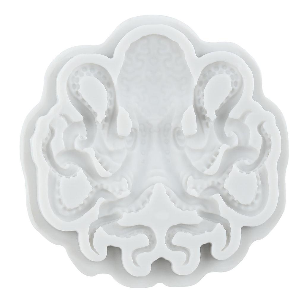 Силиконовые формы Осьминог Форма для мастики Осьминог Инструменты для украшения торта Топпер для кекса Конфета Шоколад Форма для гампасты