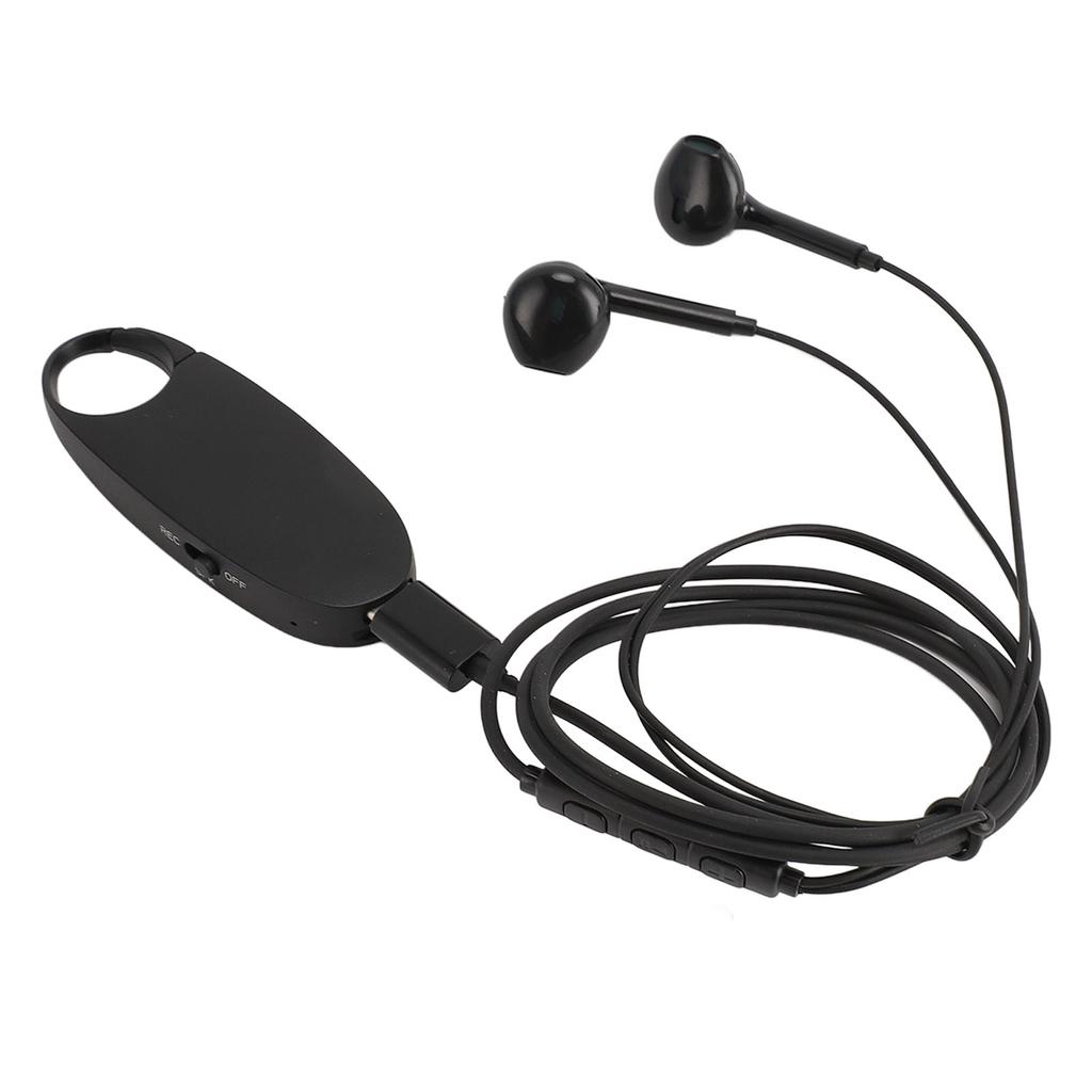 Recorder AI Noise Cancelling Voice Activated Magnetic Voice Recorder MP3 Player 70H Working 400mAh