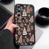 Мини-чехол с рождественской елкой для Samsung Galaxy S25 S24 S22 Ultra S23 FE A17 A56 A36 A26 A55 A16 A15 A25 A54 5G Мягкий чехол для телефона из ТПУ