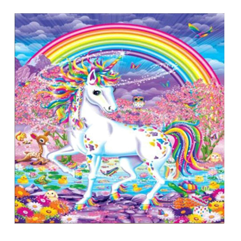 Настенная наклейка 5D алмазная живопись полный алмаз Флора и фауна круглая алмазная мозаика узор Diy ручная работа украшение дома живопись