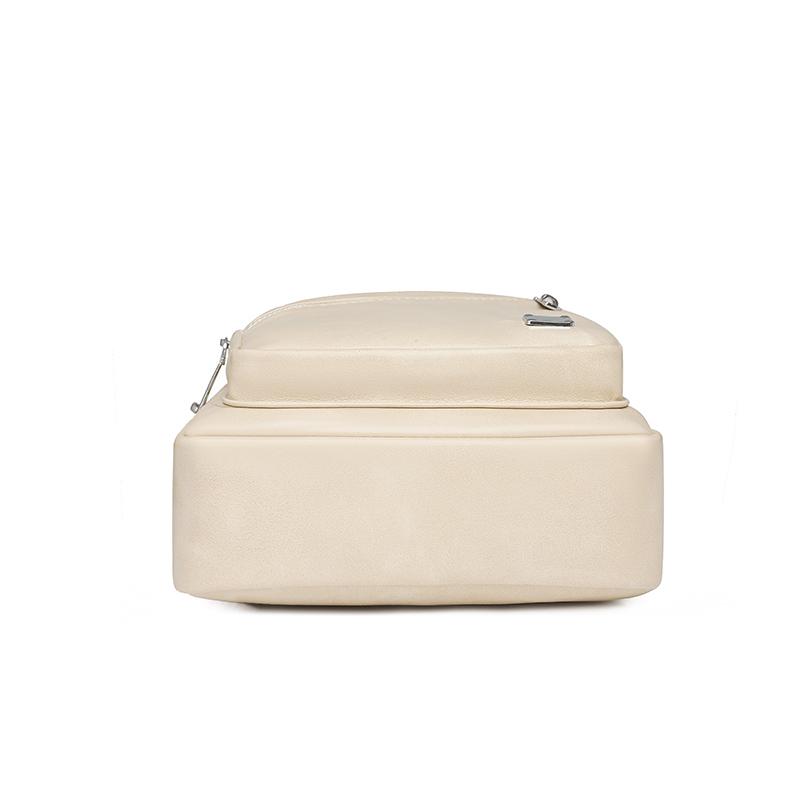 Винтажная женская нагрудная сумка большой вместимости из ПУ, сумка-кроссбоди