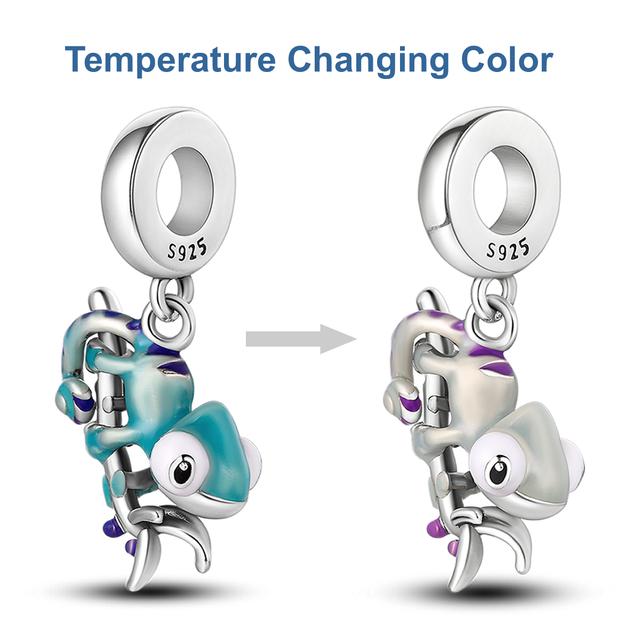 2023 Подвески-бусины из серебра 925 пробы Кот Светлячок Бабочка Дружба Висячие Подходят Браслету Ювелирные Изделия Своими Руками
