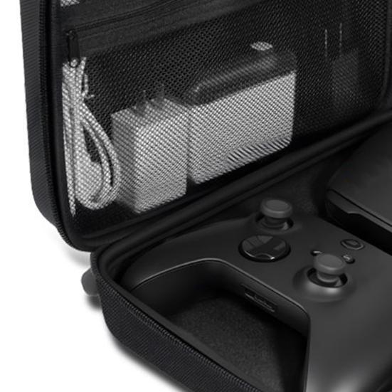 Бокс для хранения контроллеров Xbox, двойной отсек для контроллеров, сетчатый карман на молнии, портативный кейс, игровые аксессуары