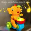 Musical Walking Elephant Toy Light Up Singing Toy Battery Operated Electric Elephant Musician Toy Educational for Boys Girls