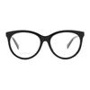 Gucci Logo side mark decoration butterfly optical glasses frame women's black Black 54mm glasses case (random size and color) + glasses cloth