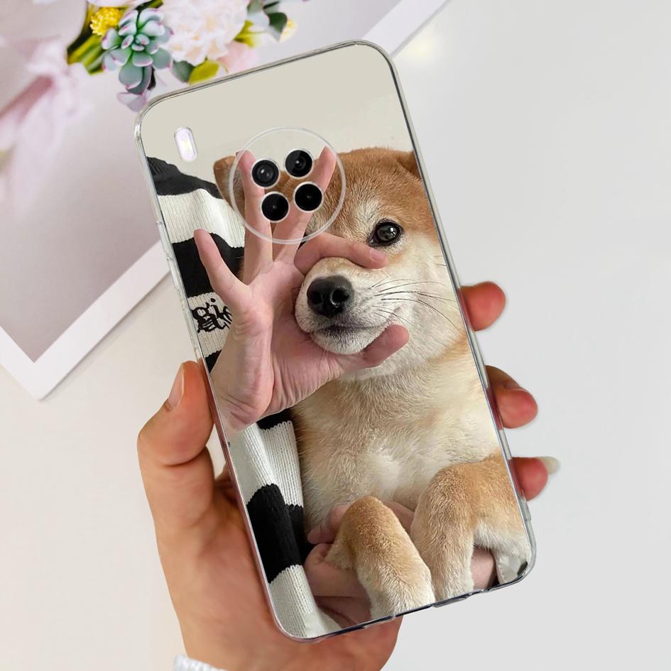 Чехол для Huawei Y9a Чехол-обложка Для Huawei FRL-22 FRL-23 FRL-L22 FRL-L23 Nova Y9a Чехол для телефона Мягкий силикон Прозрачная защита Funda Capa