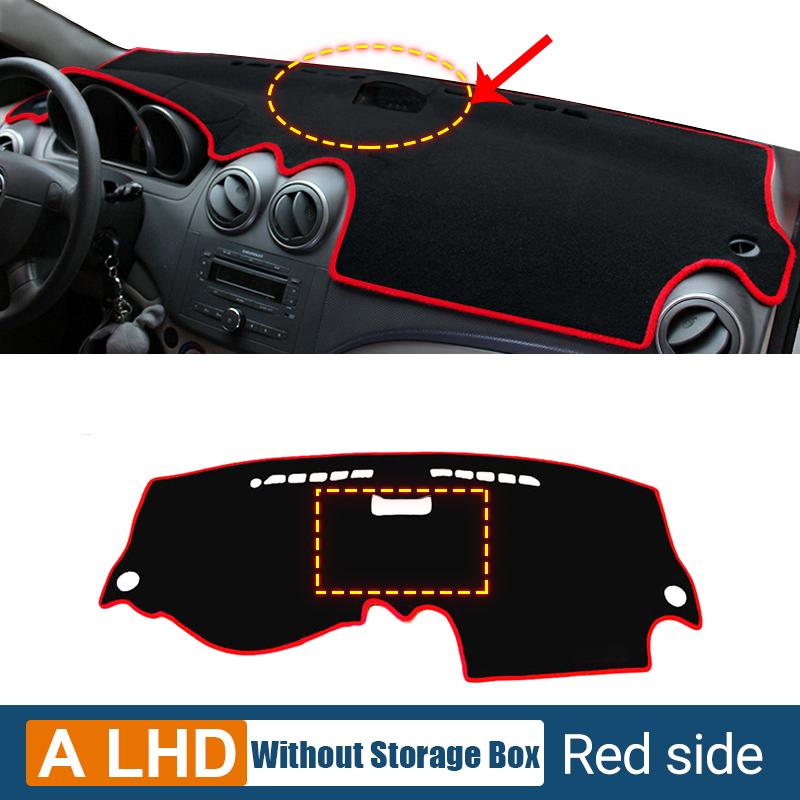 Для Chevrolet Aveo Kalos Lova 2003-2011 Для Daewoo Gentra T250 2005-2011 Коврики для приборной панели автомобиля Избегайте света Солнцезащитные накладки Чехол