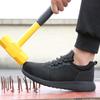 Lightweight Breathable Safety Shoes Men Anti-smash Anti Puncture Work Shoes Security Sneakers Steel Toe Shoes Comfort Non-slip