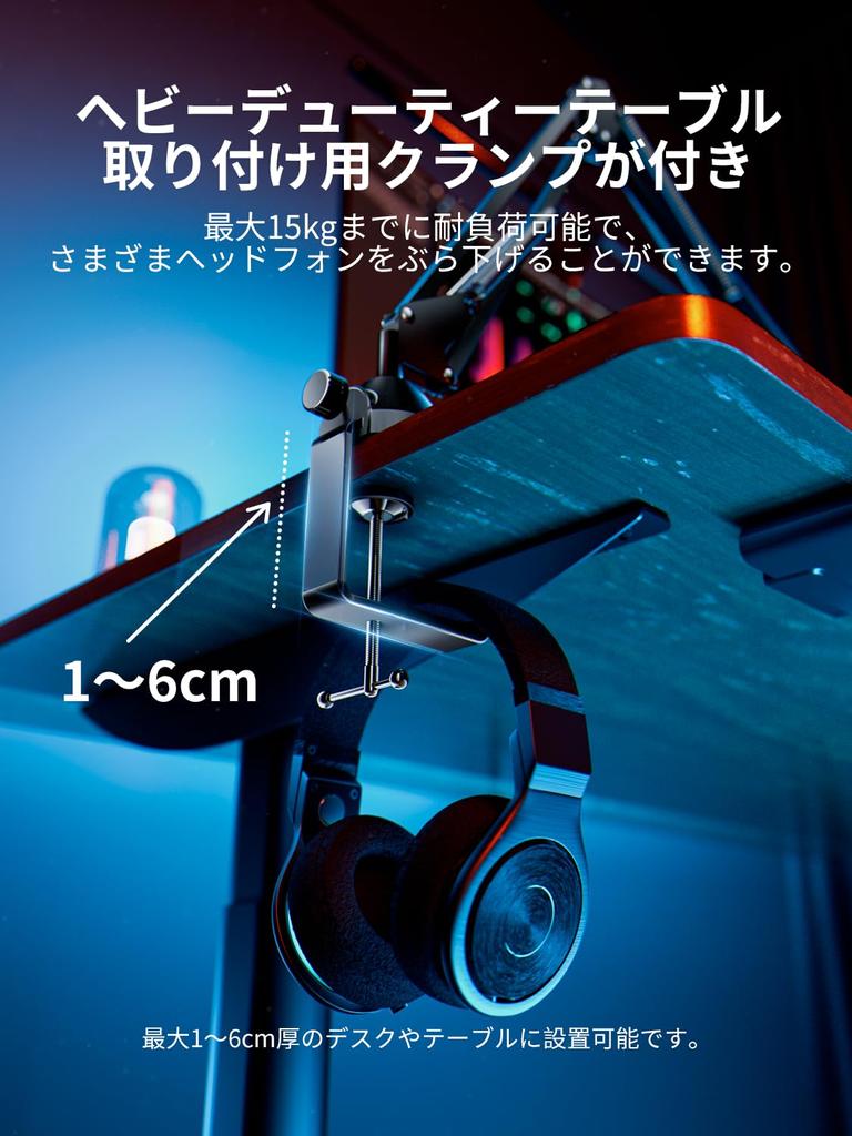 CACENCAN M06 Microphone Arm Stand Microphone Boom Arm Stand Microphone Stand Arm Load With Microphone Clip Inch For HyperX QuadCast Applicable Black