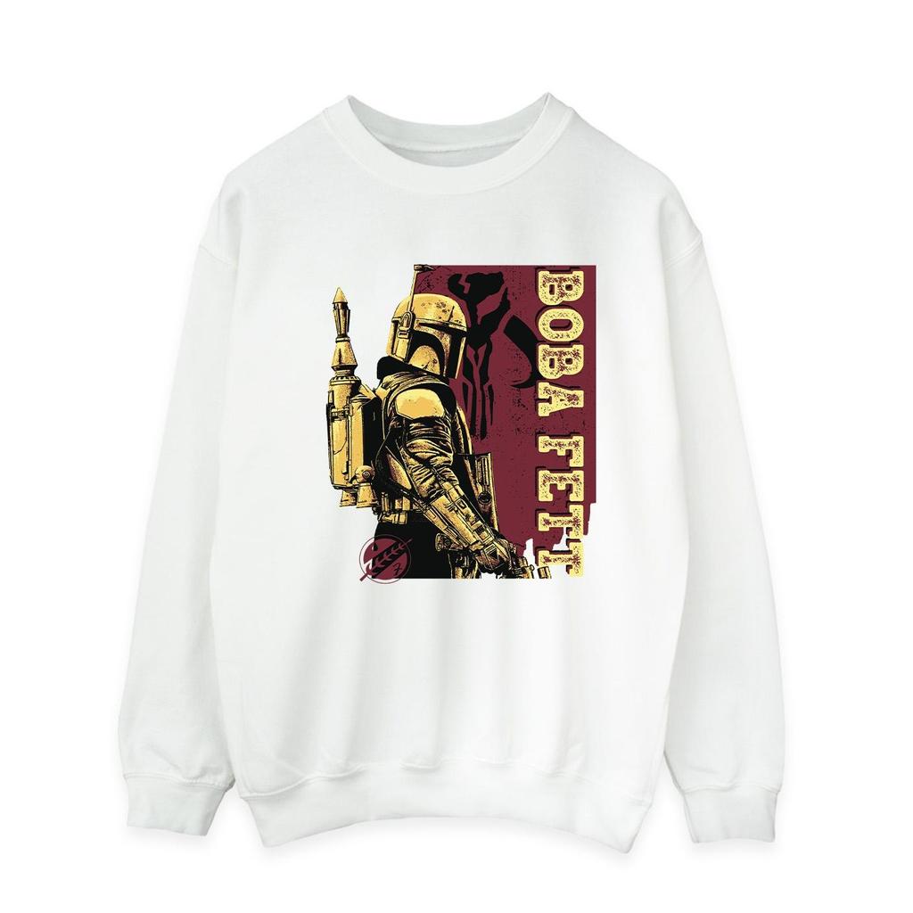 Star Wars Mens The Book Of Boba Fett Western Style Sweatshirt