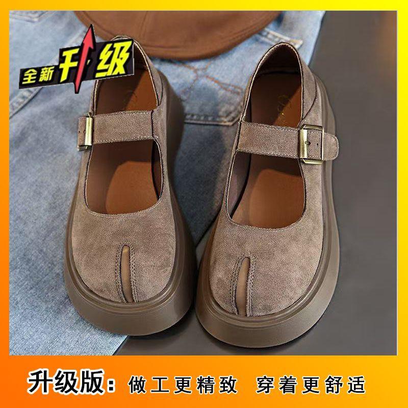 Jk с юбкой универсальные легкие туфли в стиле ретро с толстой подошвой туфли Мэри Джейн одинарные женские новые весна и осень 2025