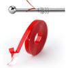26 футов Прозрачная, гладкая и бесшумная лента-глайд для шторных колец для раздвижных штор