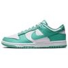 Dunk Low Clear Jade Мужские кроссовки Бирюзово-белые DV0833-101
