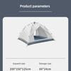 Уличная портативная палатка для двух человек, ветрозащитная, водонепроницаемая, складная, полностью автоматическая палатка для кемпинга, кемпинг, палатка для наружного оборудования