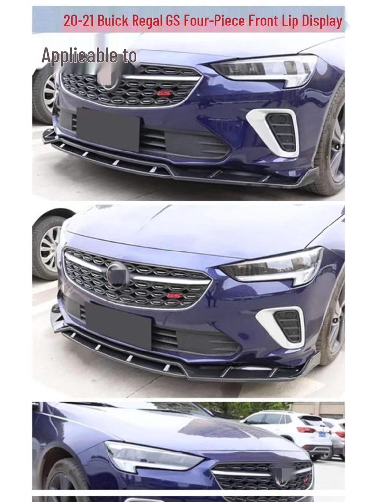 Buick Regal GS 17-20/24 & Excelle GT Verano Передний сплиттер, Малый боди-кит