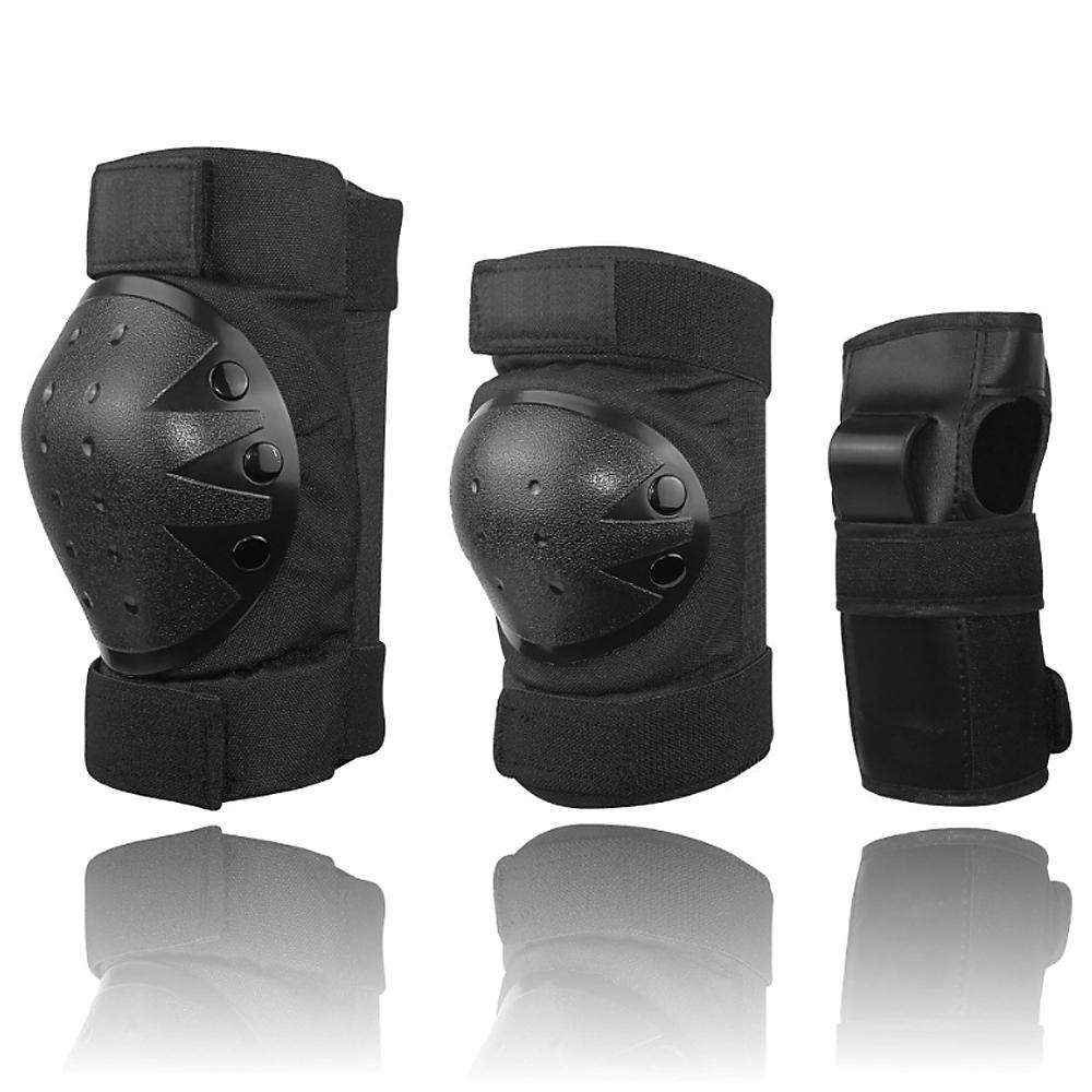 Protective Gear Set 7 in 1 Knee Elbow Pads Wrist Guards Helmet Multi Sports Safety Protection Pads for Kids Teenagers Scooter Skating Cycling