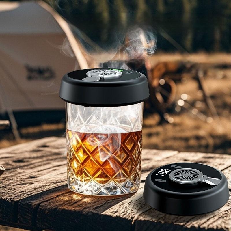 Набор для копчения коктейлей Копчение виски Блендер для копчения без воды Многоразовая коптильня для отца мужа