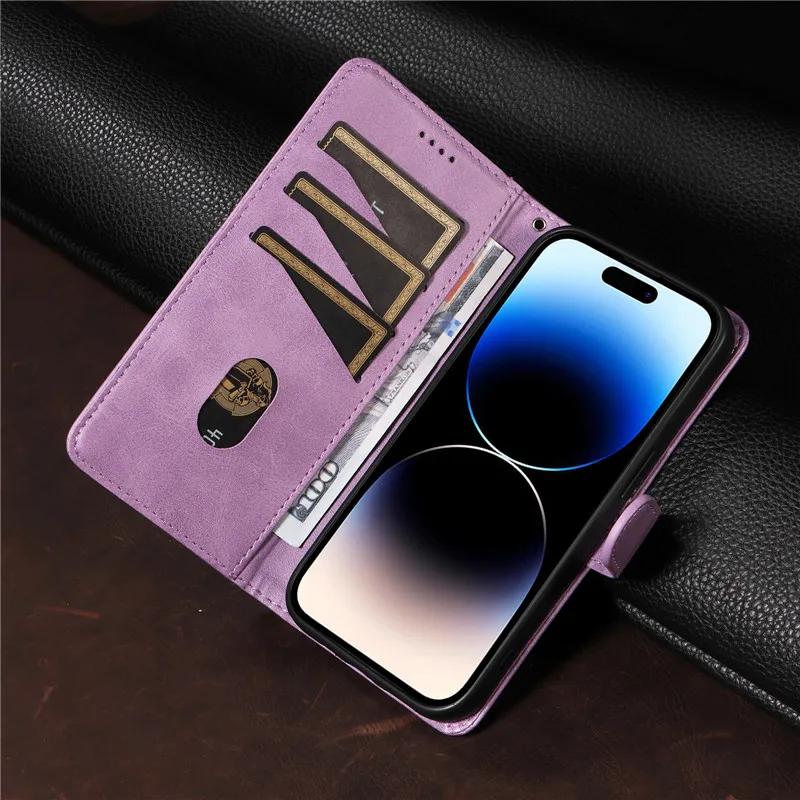 Wallet Fantastic Card Slot Flip Leather Case For Motorola MOTO Edge 50 Pro 40 Neo E13 E22 E32 E20 E30 E40 E22i Phone Bag Cover