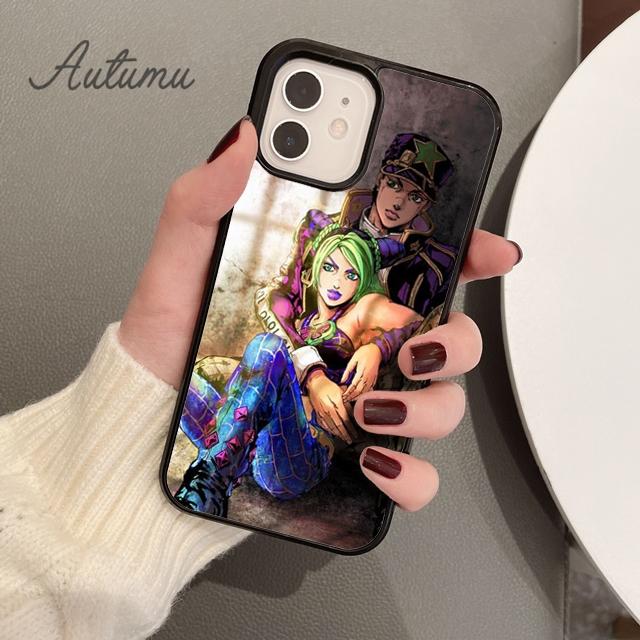 Чехол для телефона Jolyne Kujo Johnny Joestar Jojo для iPhone 11 12 13 14 Pro Max mini X XR XS SE 2020 6S 7 8 Plus Samsung S21 S22