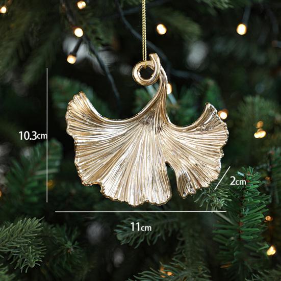 Рождественские украшения Пластиковые блестящие золотые Снежинка/Олень/Ангел Подвесные украшения для рождественской елки