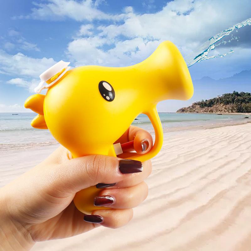 Cartoon Peashooter Water Spray Toys Summer Outdoor Beach Water Spray Toy Handheld Water Squirter Swimming Pool Fight Toys