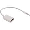 3.5mm Male AUX Audio Plug Jack to USB 2.0 Female Converter Cable Cord EN