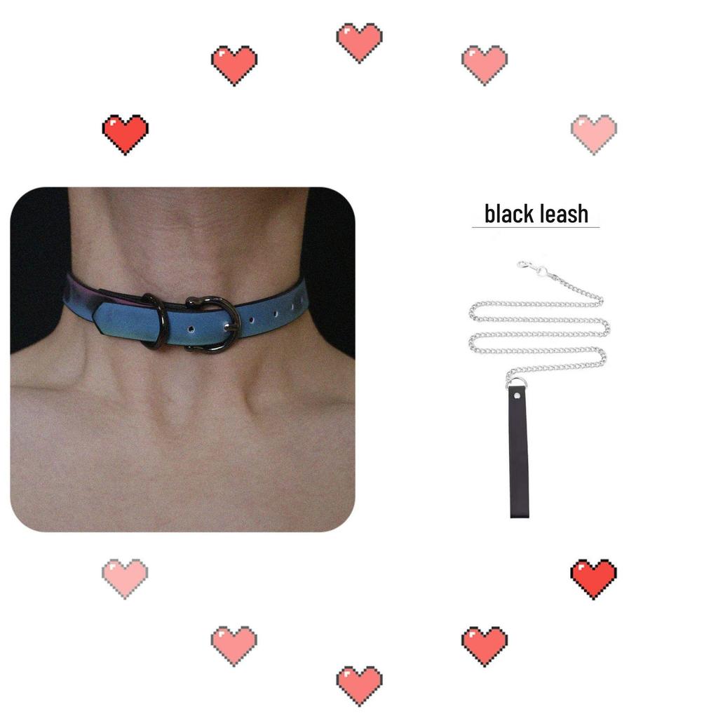 Унисекс Love Choker Ожерелье - Элегантный шейный ремешок Цепочка для пар