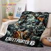 Последние Ретро Игры Street Fighter SF Мягкие Одеяла, Теплое Пледное Одеяло Удобное Одеяло для Пикника Кроватей Дивана Домашней Спальни