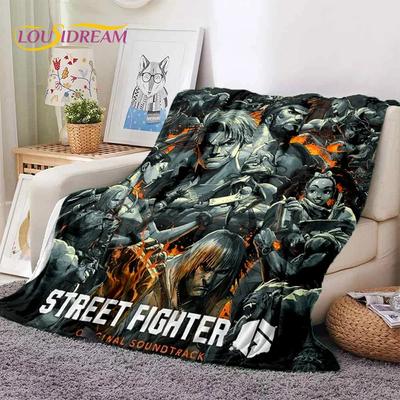 Последние Ретро Игры Street Fighter SF Мягкие Одеяла, Теплое Пледное Одеяло Удобное Одеяло для Пикника Кроватей Дивана Домашней Спальни