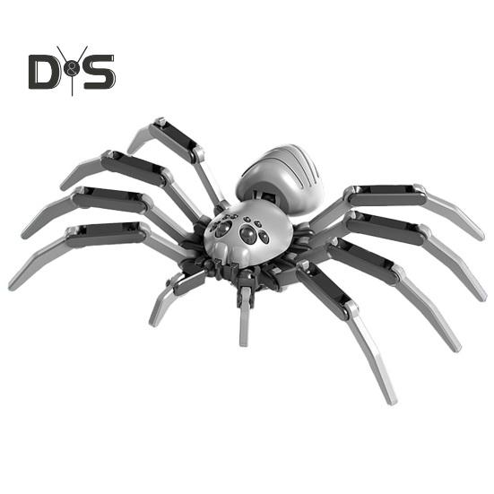 3D красочная гигантская фигурка паука с подвижными суставами, модель паука, реалистичное украшение для животных, обучающая игрушка для сборки паука, настольное украшение