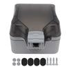 IP66 Outdoor Waterproof Switch Socket Box Surface Mounted Splashproof Dustproof Charging  Socket