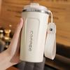510ML Travel Coffee Mug Spill Proof with Seal Lid Insulated Eco-friendly Easy One-handed Drinking Stainless Steel Cup
