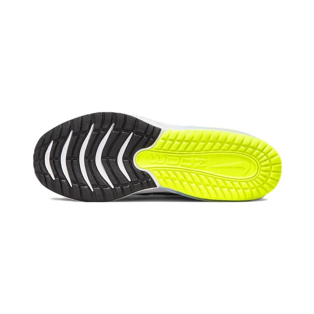 Nike Air Zoom Arcadia Минималистичные Удобные Прочные Низкие Кроссовки для Бега Детские кроссовки Черный Белый Зеленый CK0714-010