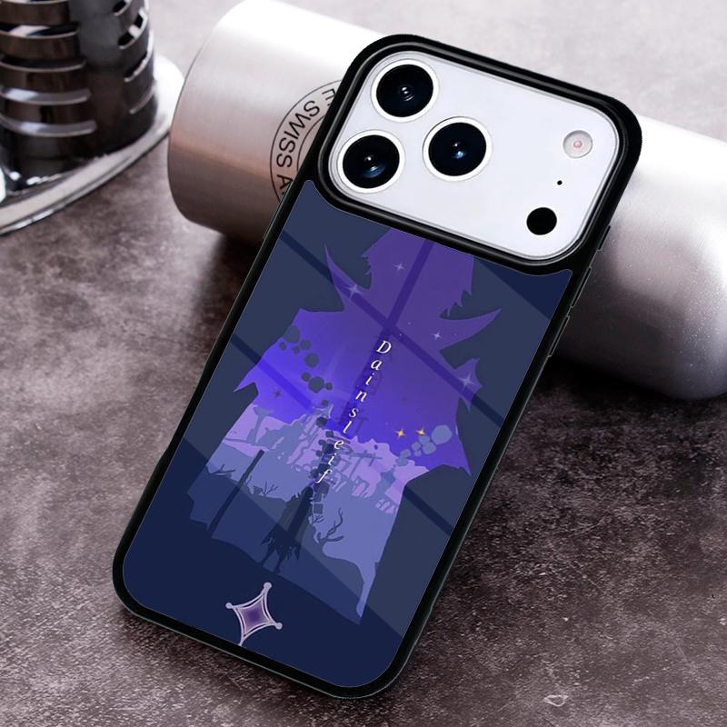 Чехол для телефона Dainsleif Genshin Impact для iPhone 17 16 15 14 13 12 11 Pro Max Plus 17Air Мягкий силиконовый чехол