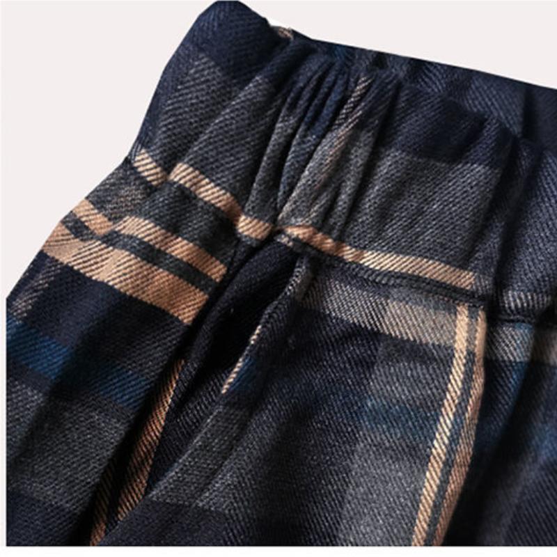 Весенние и осенние свободные и удобные брюки для мальчиков, детские брюки, спортивные штаны, дышащие повседневные брюки в клетку