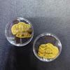 Pure Gold Diamond God of Wealth Pendant with Mobile Phone Sticker - Hot Selling Gift