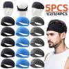 Elastic Sports Headbands Sweat Absorption Headdress Quick Dry Workout Headband Anti-slip Breathable Sweatbands for Yoga Running