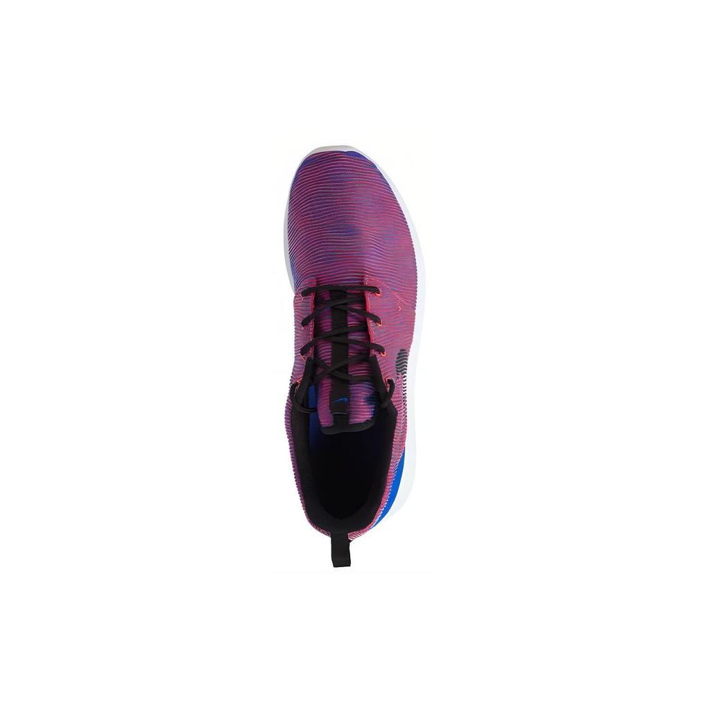 Nike Roshe One Premium Plus Сине-Черные Мужские Кроссовки Черно-Яркие 807611-407