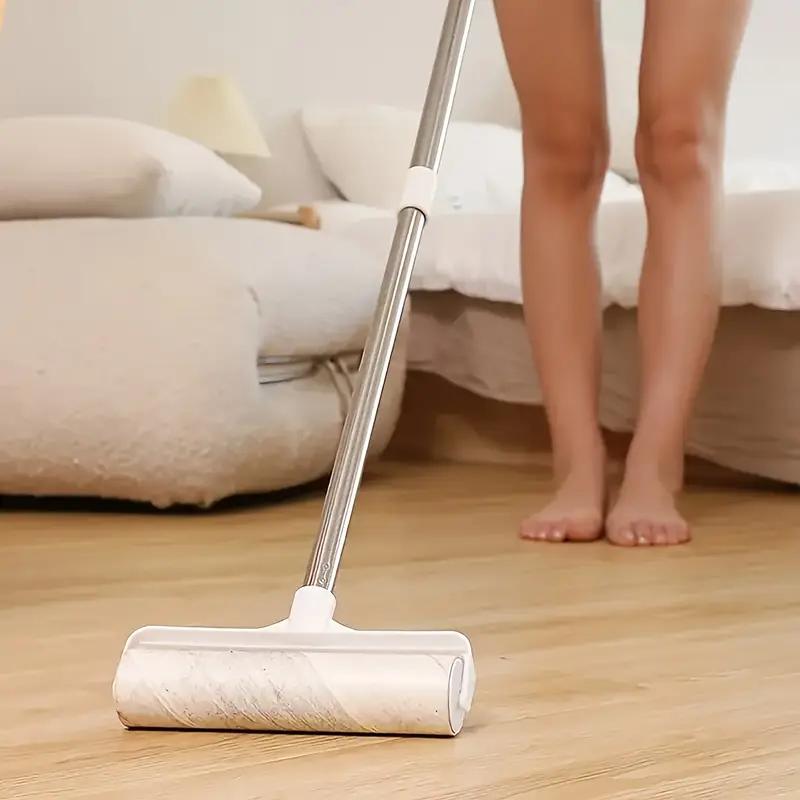 Retractable Hair Brush for Clothing, Household Floor Cleaning Tool for Cat Hair, Pet Hair Removal Roller, Sofa Carpet Dust Roller, Cleaning Tool