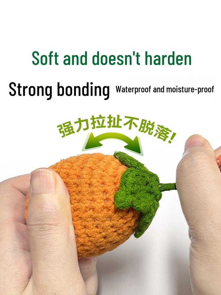 Супер Липкий Быстросохнущий Клей для Ткани для Кукол Ручной Работы и Глаз