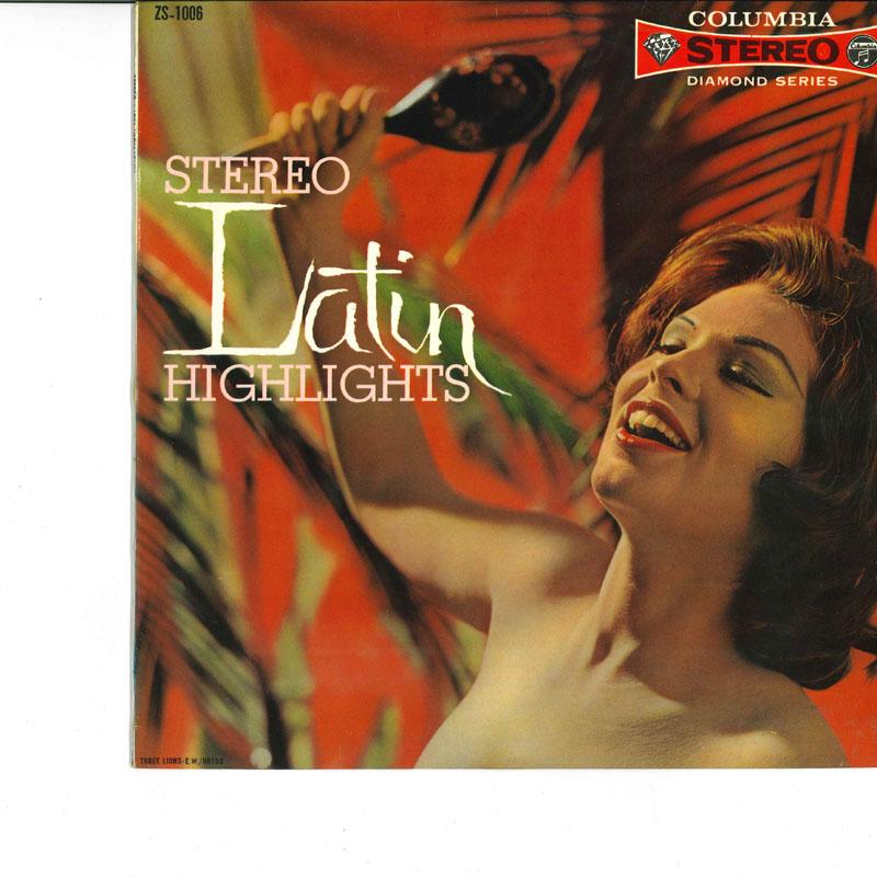 10-дюймовая пластинка XAVIER CUGAT & HIS ORCHESTRA - Stereo Latin Highlights ZS1006 COLUMBIA 1961 Япония Латинская Б/у