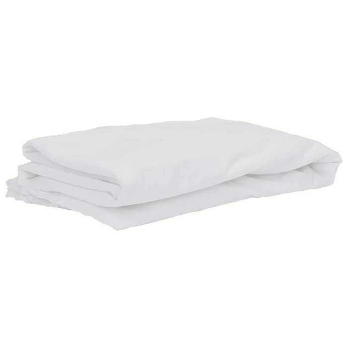 VidaXL Protège-matelas blanc 90x200 cm imperméable,drap de lit,literie,housse de drap-housse,drap-housse,housse de 4100151