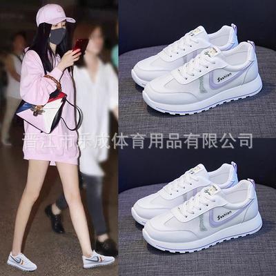 Женская обувь, спортивная обувь, женская весенне-летняя новая сетчатая дышащая мягкая подошва, трендовый бренд, легкие повседневные кроссовки для бега