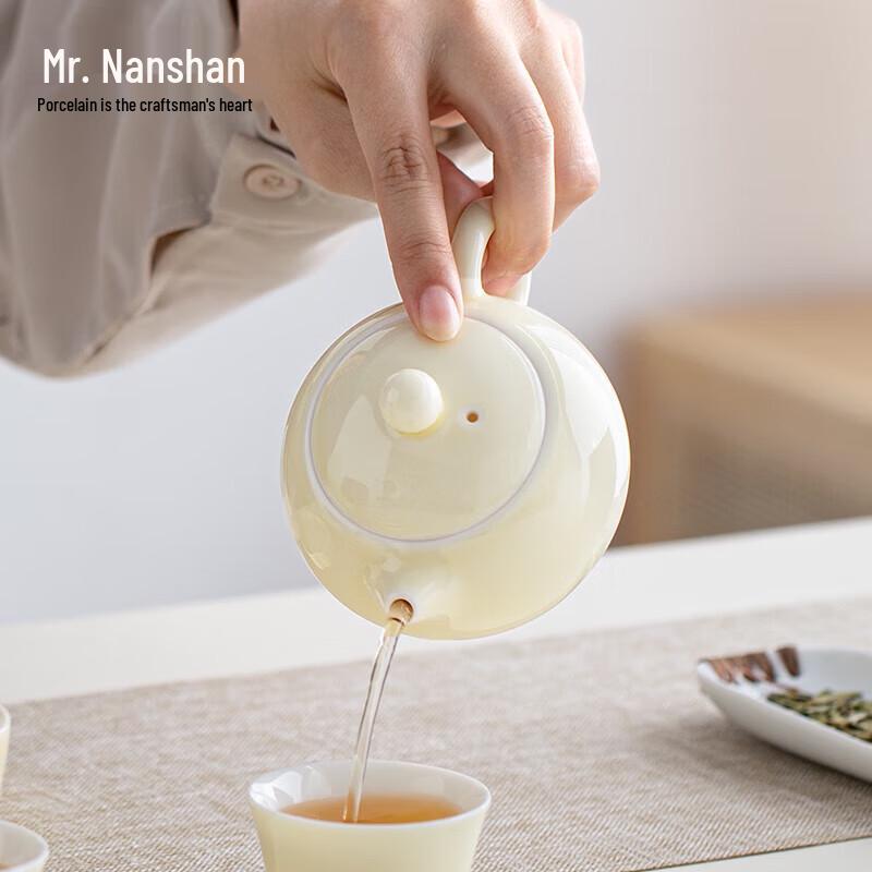 Nanshan Ceramic Kung Fu Teapot Set